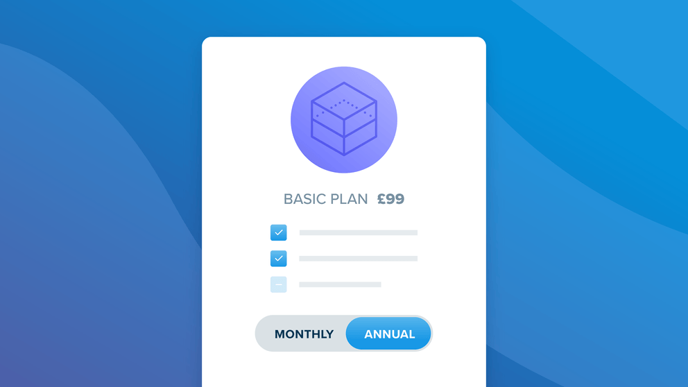 annual vs monthly subscription billing models